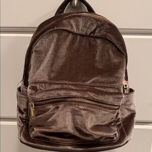 Luxurious Velvet Backpack